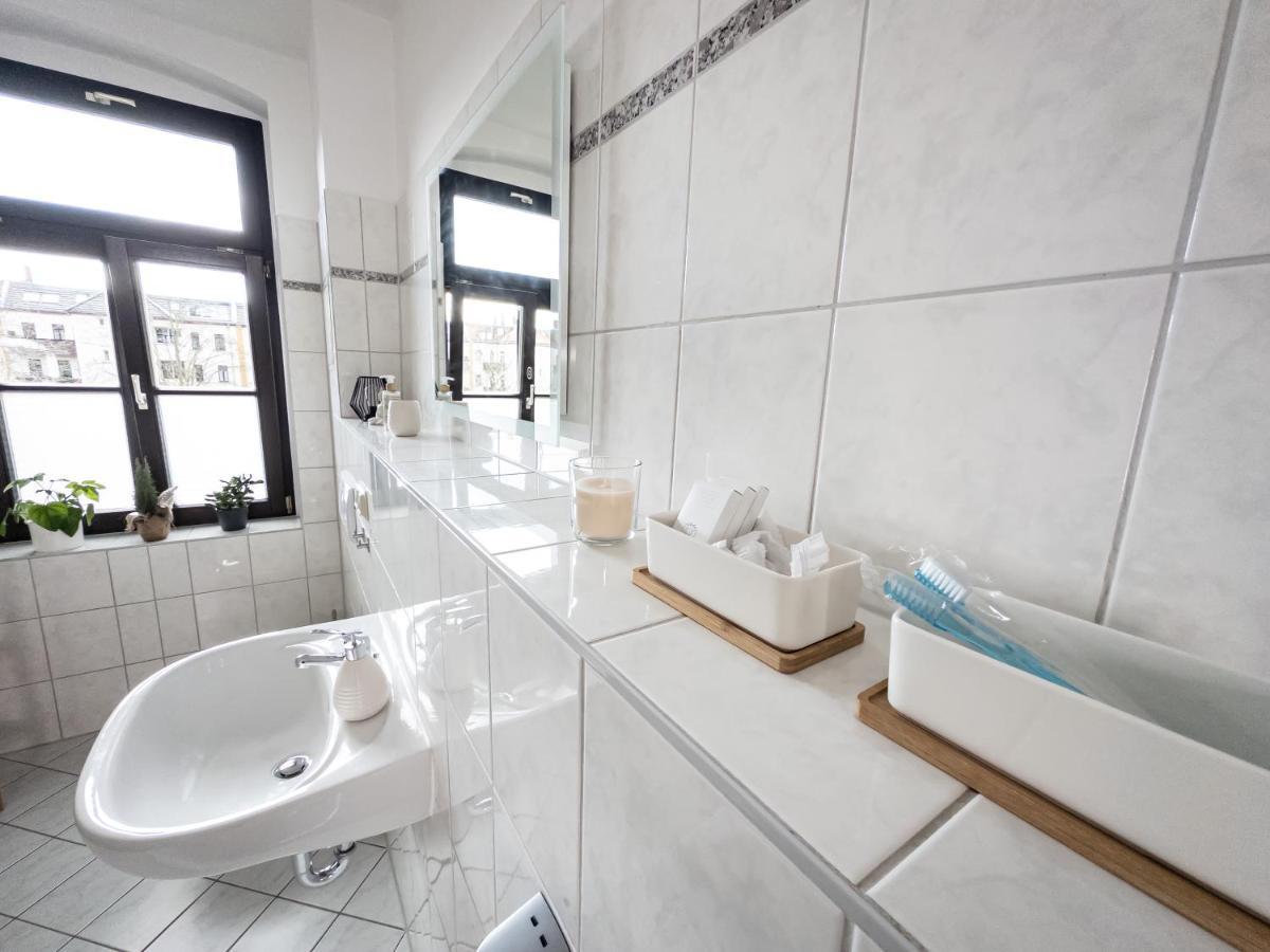 Moderne 3Zimmer Wohnung Mit Netflix Und Balkon Leipzig Exterior foto