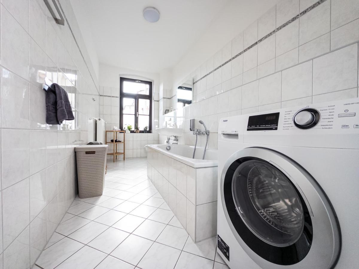 Moderne 3Zimmer Wohnung Mit Netflix Und Balkon Leipzig Exterior foto