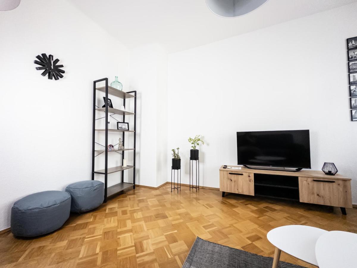 Moderne 3Zimmer Wohnung Mit Netflix Und Balkon Leipzig Exterior foto