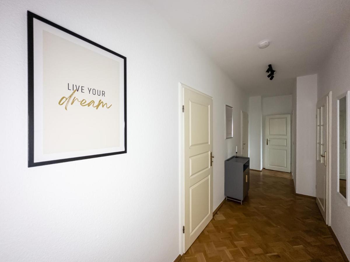 Moderne 3Zimmer Wohnung Mit Netflix Und Balkon Leipzig Exterior foto