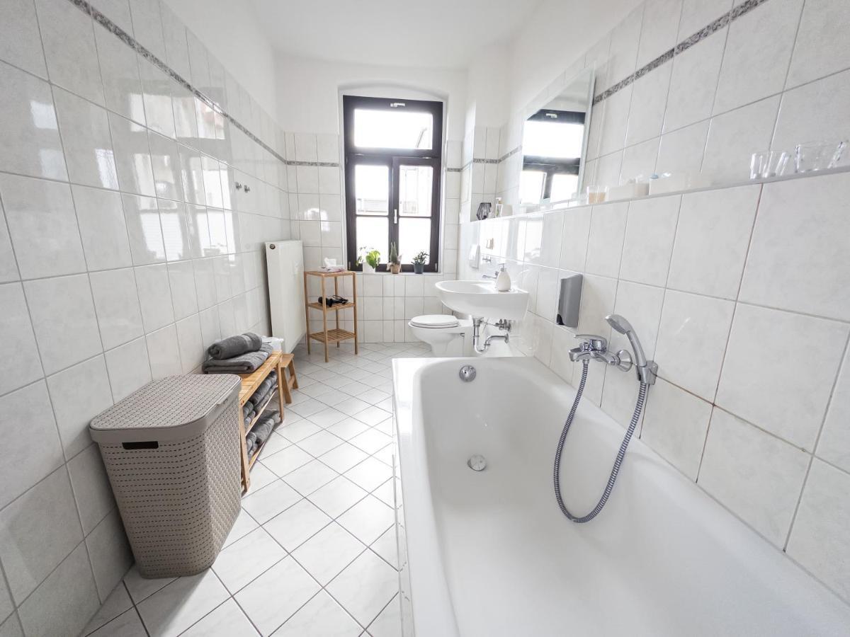 Moderne 3Zimmer Wohnung Mit Netflix Und Balkon Leipzig Exterior foto