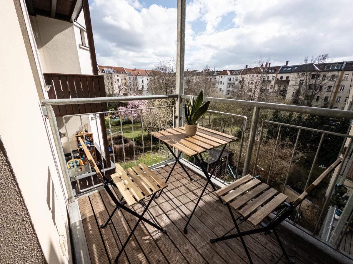Moderne 3Zimmer Wohnung Mit Netflix Und Balkon Leipzig Exterior foto