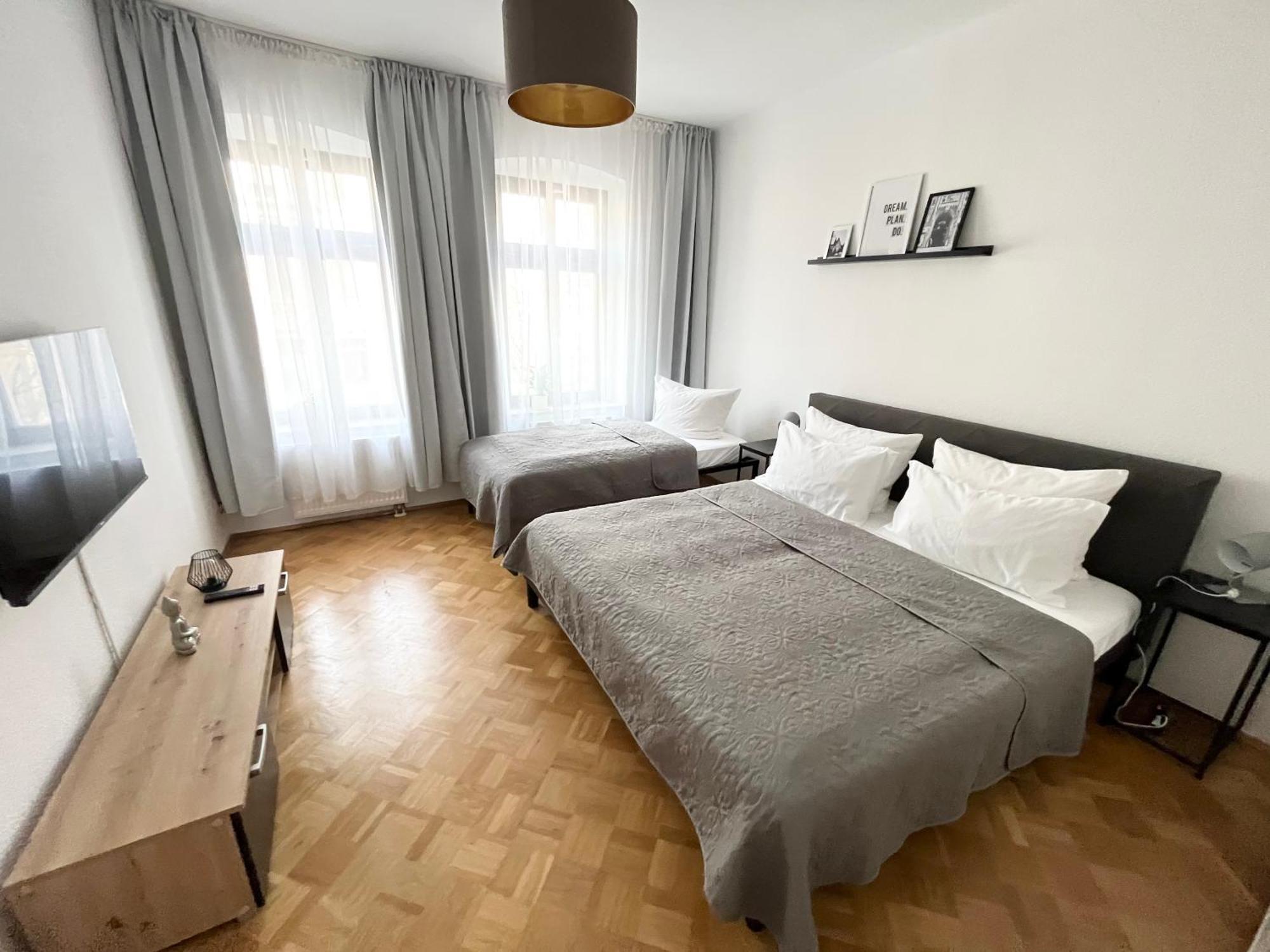 Moderne 3Zimmer Wohnung Mit Netflix Und Balkon Leipzig Exterior foto