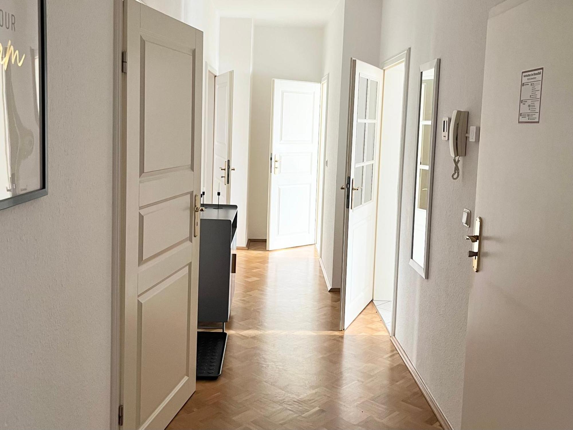 Moderne 3Zimmer Wohnung Mit Netflix Und Balkon Leipzig Exterior foto